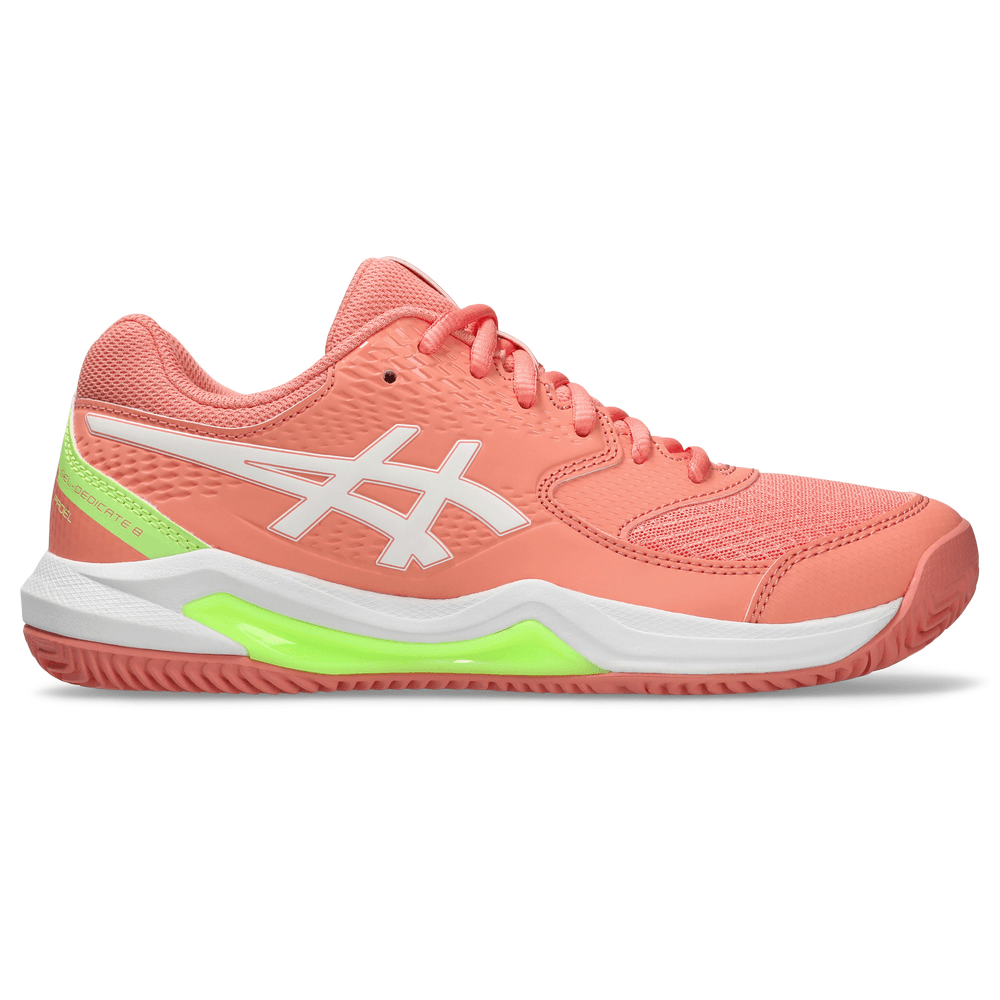 ASICS TENIS DE PADEL GEL DEDICATE 8 GUAVA /  WHITE
