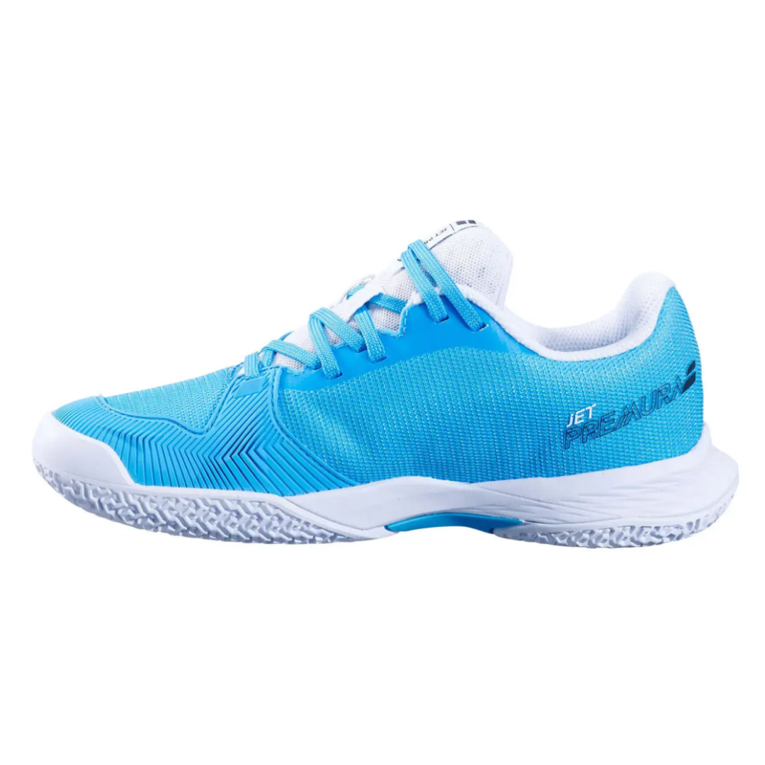 BABOLAT JET PREMURA 2 JUNIOR CYAN/WHITE