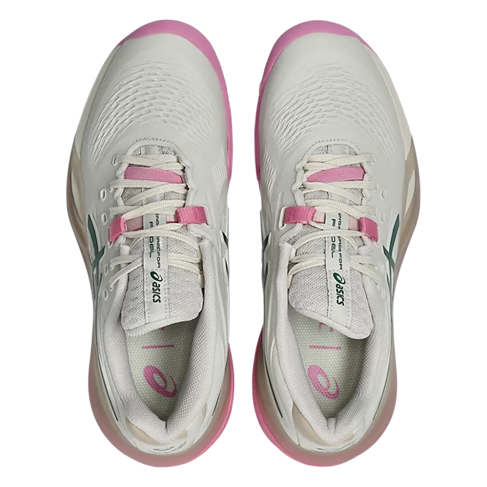 ASICS TENIS MUJER GEL-RESOLUTION X PADEL SOFT OAT JEWEL GREEN