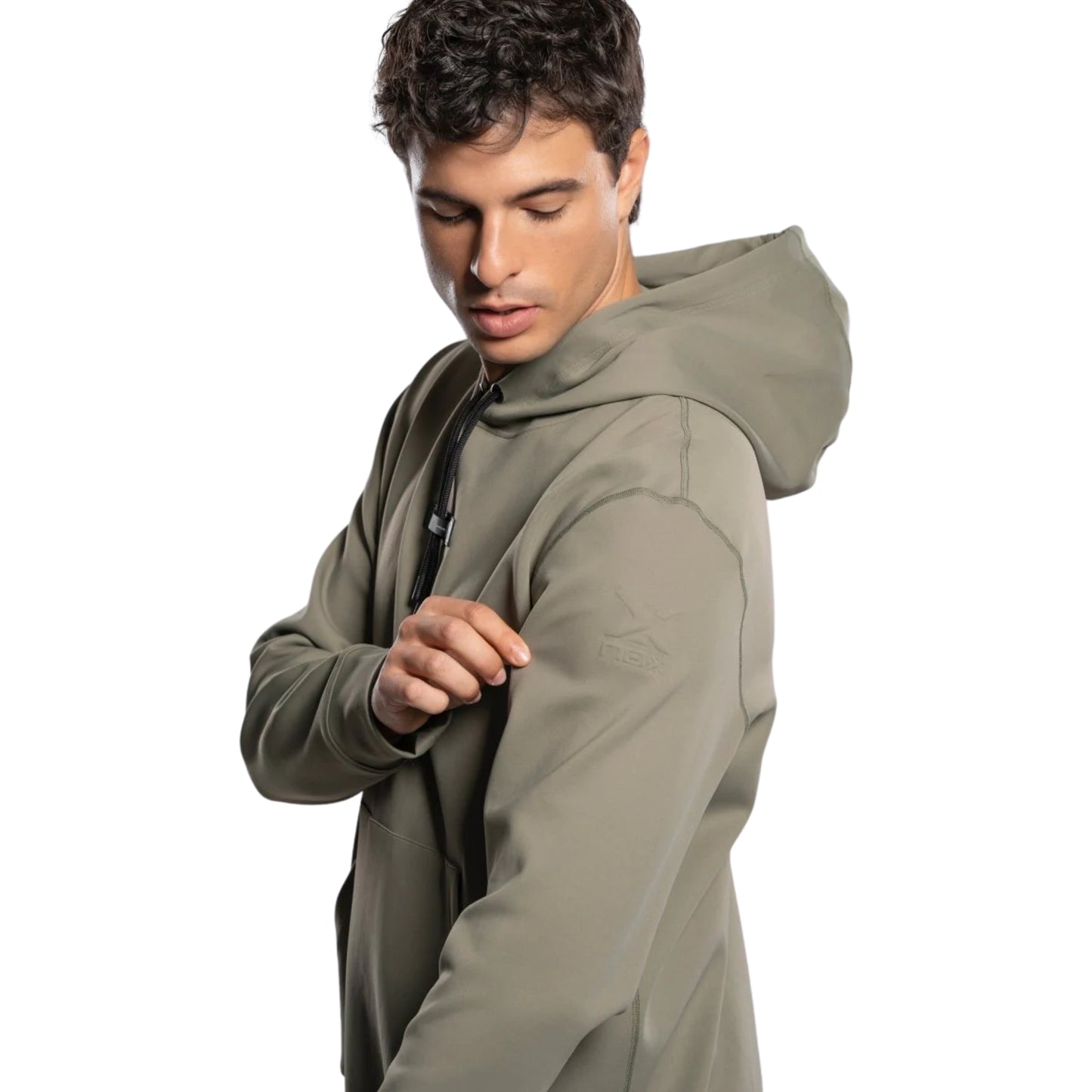 NOX SUDADERA STREET OLIVE GREEN HOMBRE