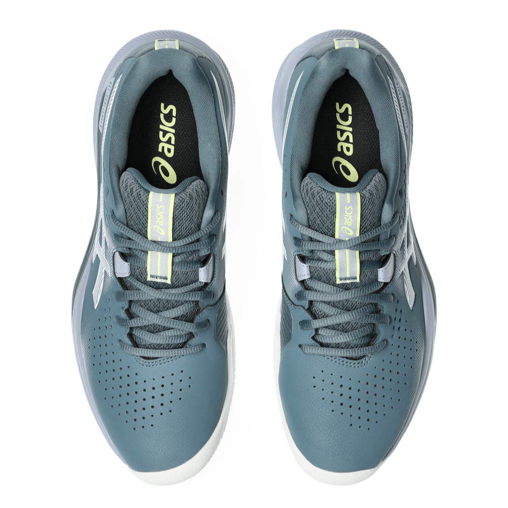 ASICS MEN SHOES GEL-CHALLENGER 15 CLAY IRONCLAD / GREY BLUE