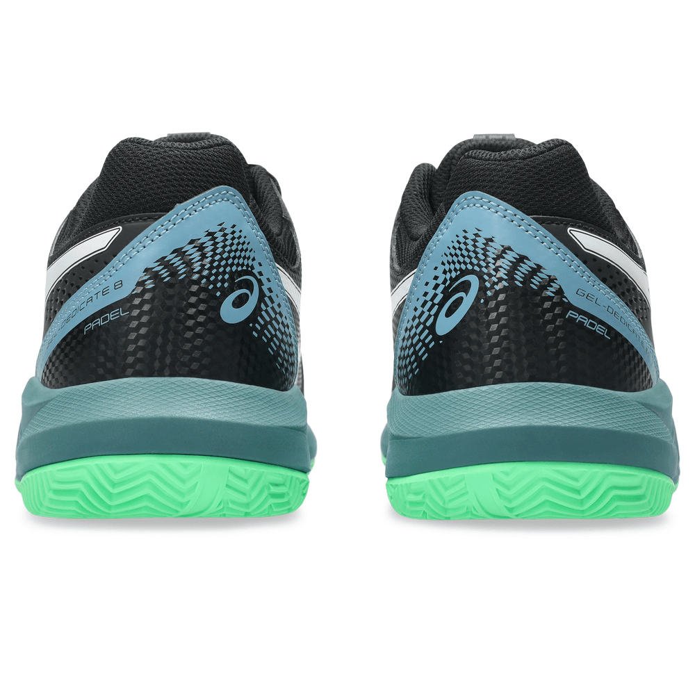 ASICS MEN SHOES GEL-DEDICATE 8 PDL BLACK / GREEN