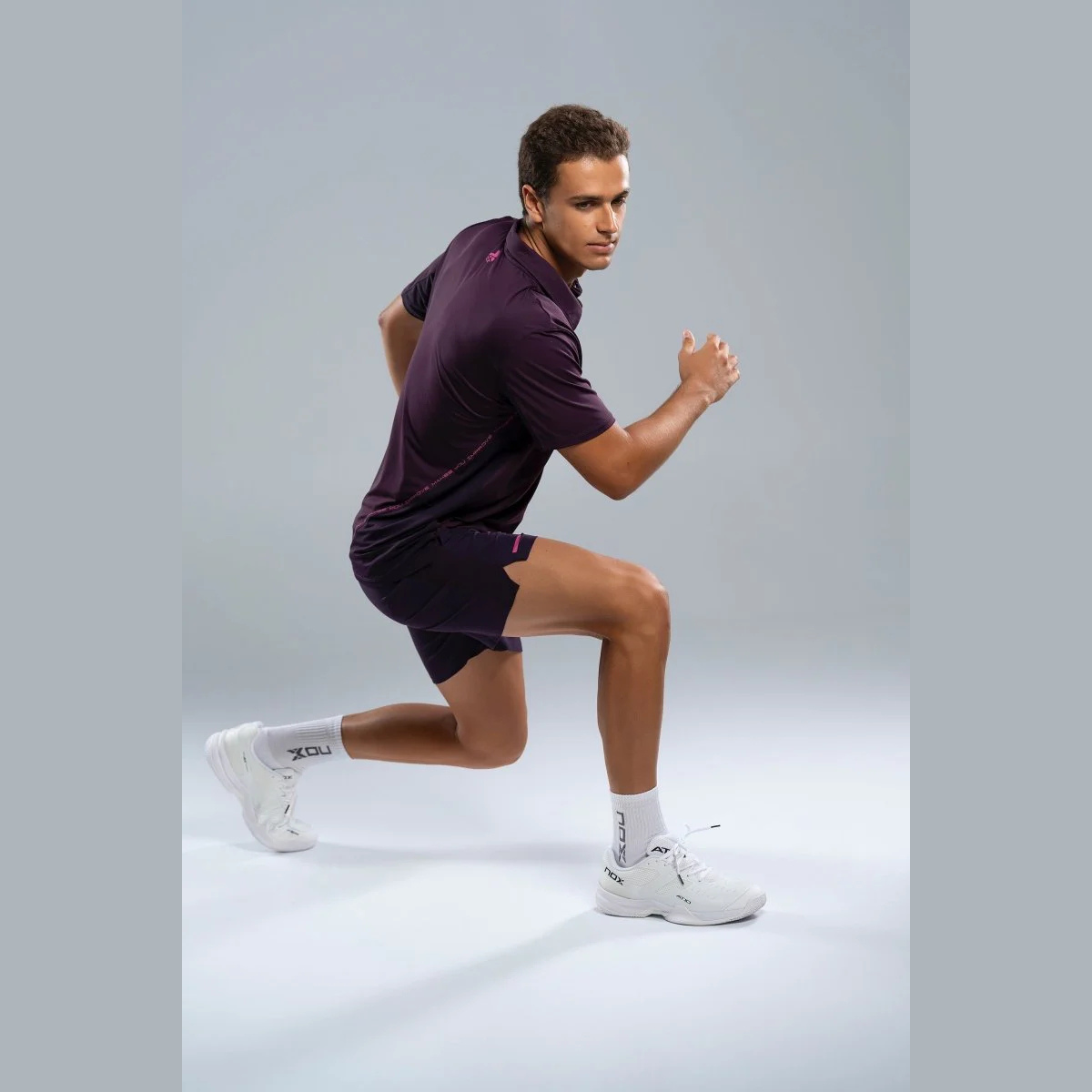 NOX POLO HOMBRE PRO DEEP PURPLE