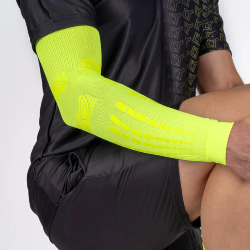 FLOKY ARM SLEEVE NO-STRAIN EVOLUTION T2 YELLOW FLUOR