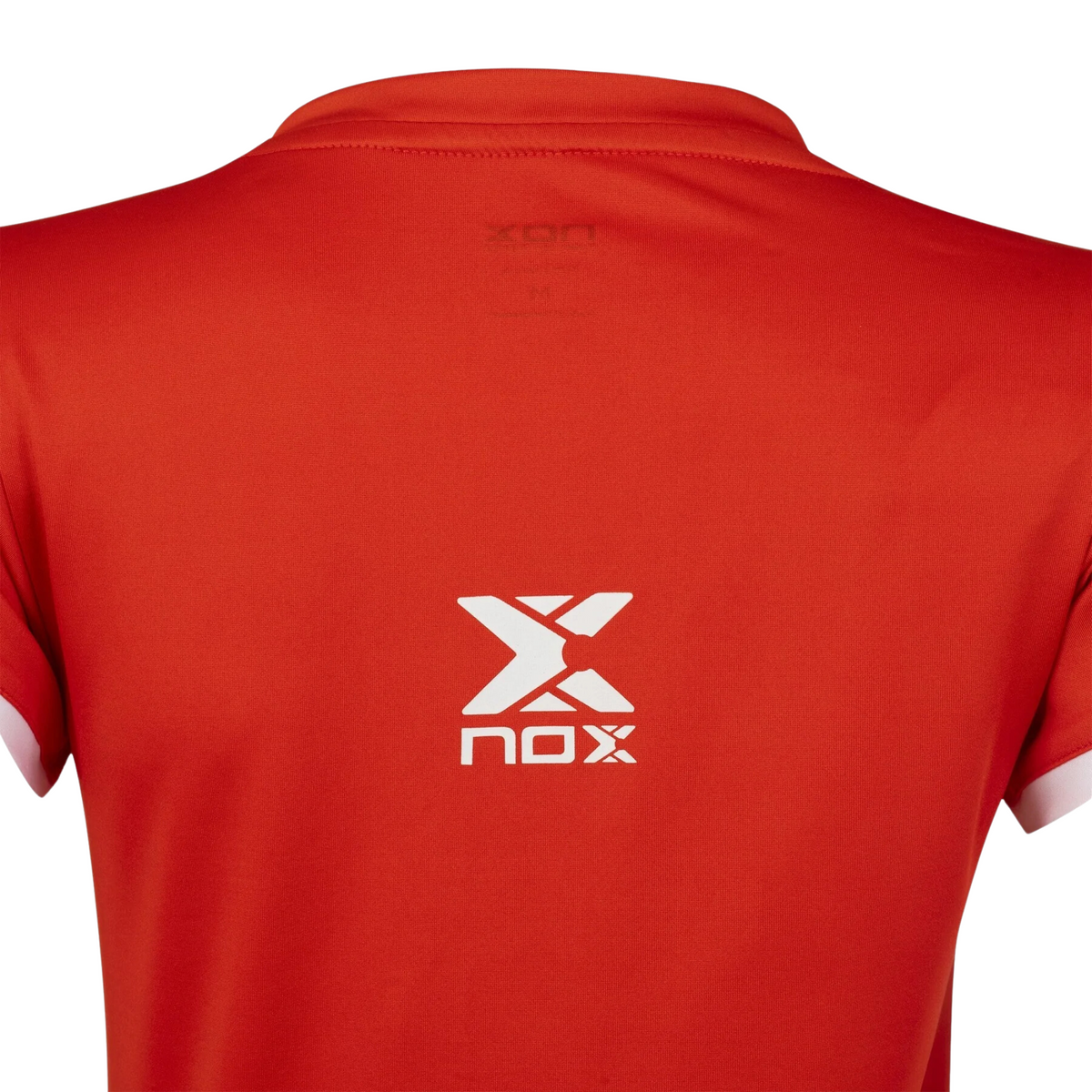 CAMISETA TEAM ROJA LOGO BLANCO