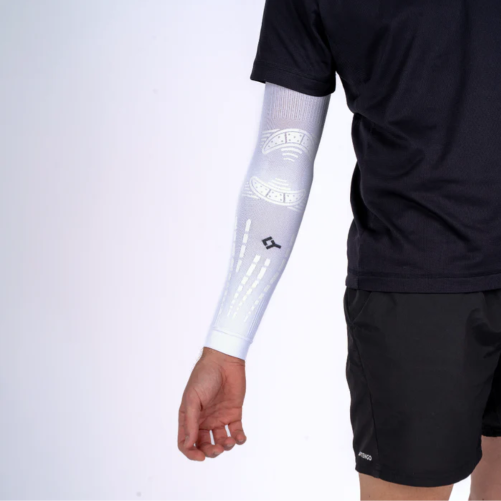 FLOKY ARM SLEEVE NO-STRAIN EVOLUTION T1 WHITE