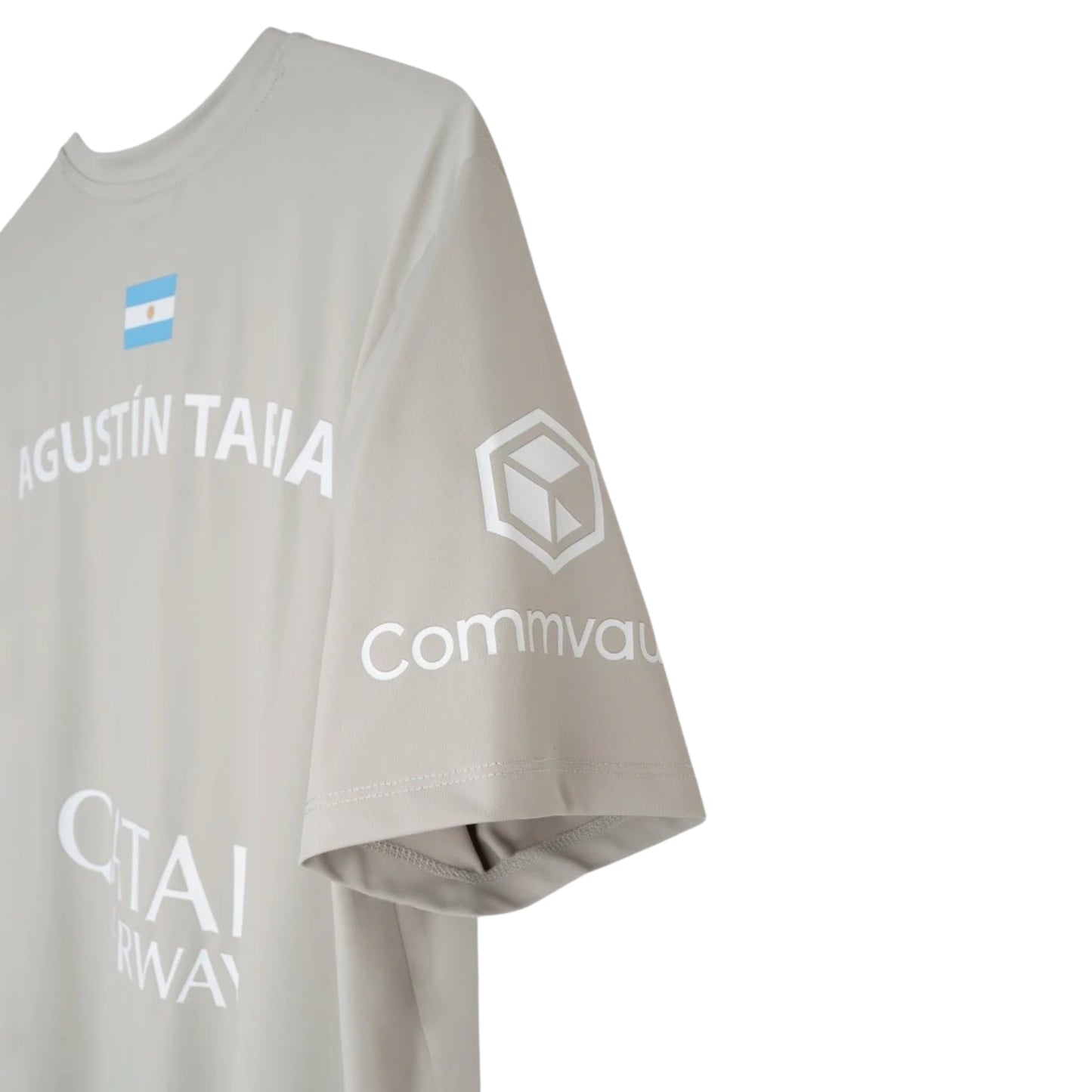 NOX CAMISETA SPONSORS AT10 GRIS SUAVE DE AGUSTÍN TAPIA 2026
