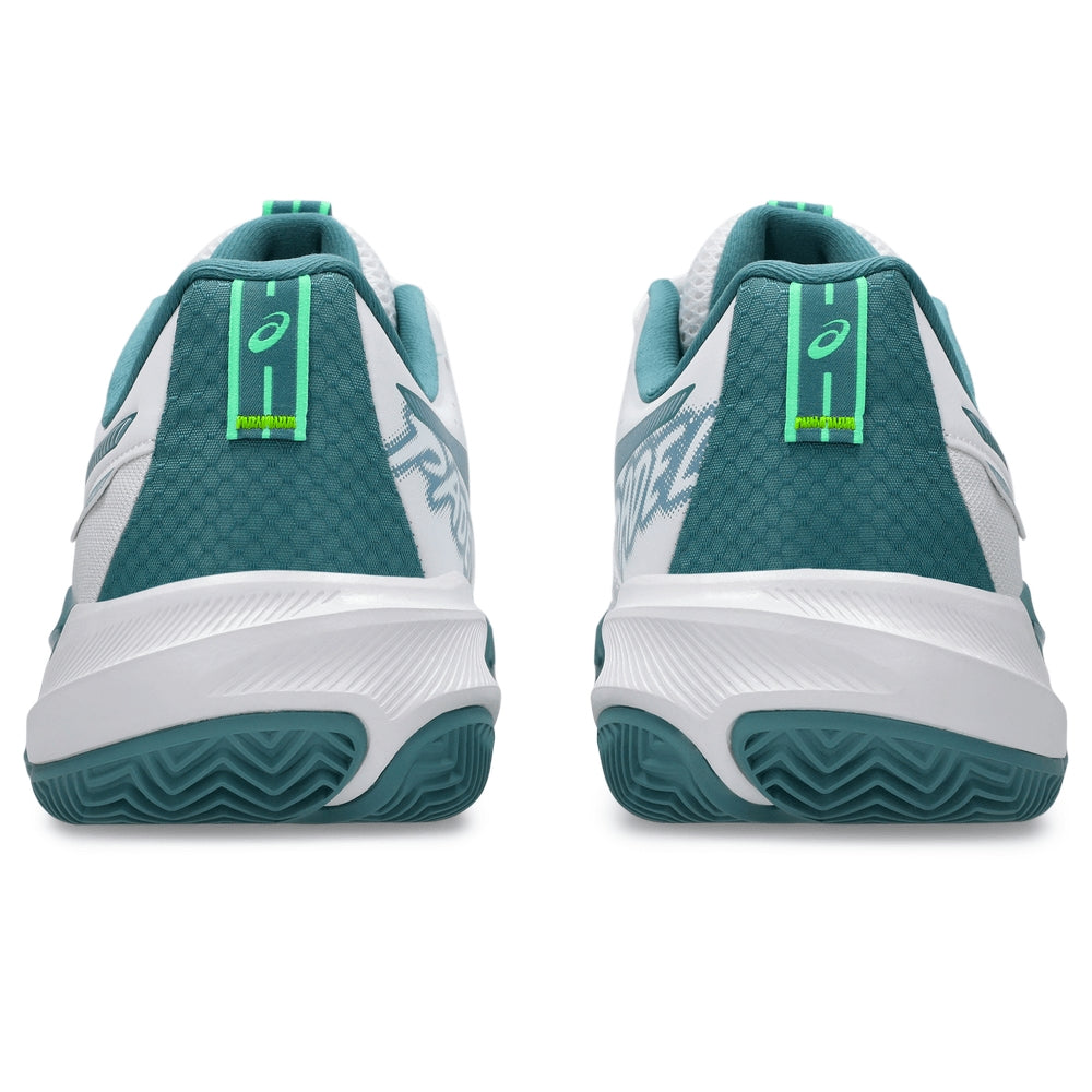 ASICS TENIS GEL-CHALLENGER 15 HOMBRE WHITE/MISTY PINE
