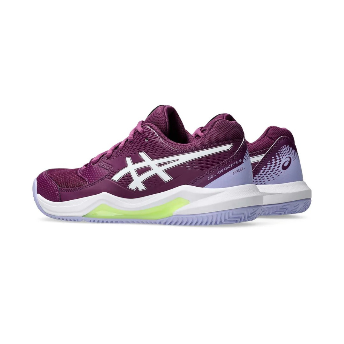 ASICS GEL-DEDICATE 8 PDL WOMAN DEEP MAUVE/WHITE