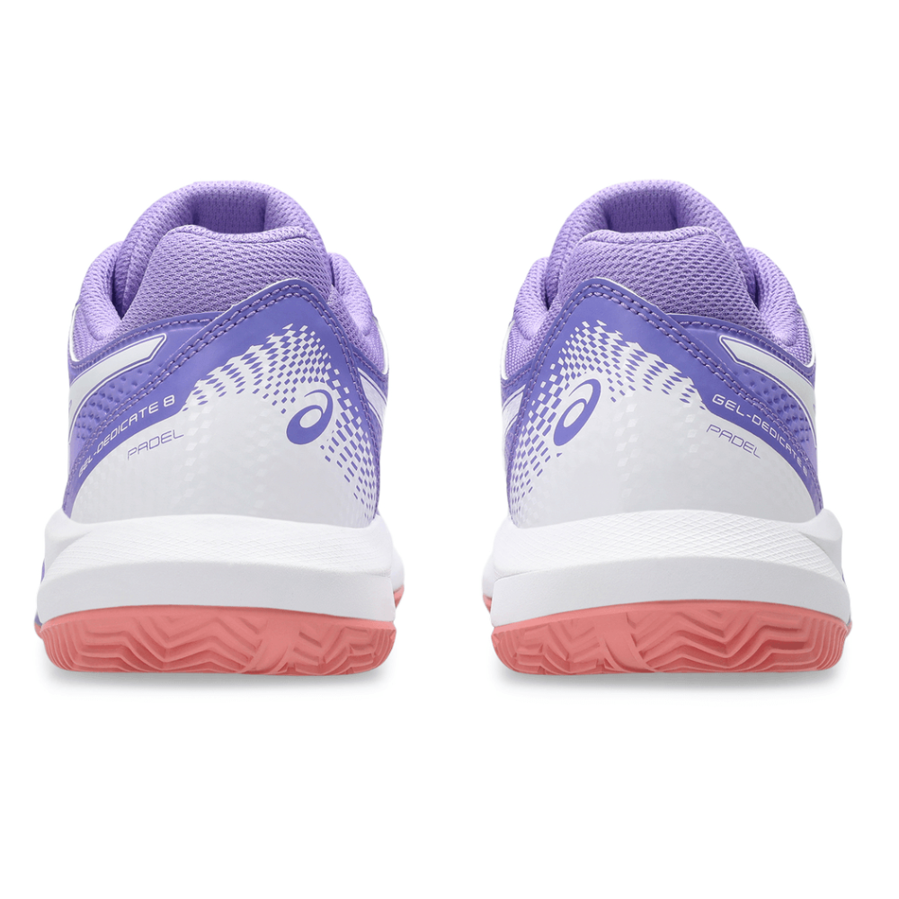 ASICS WOMEN SHOES GEL-DEDICATE 8 PDL AMETHYST / WHITE