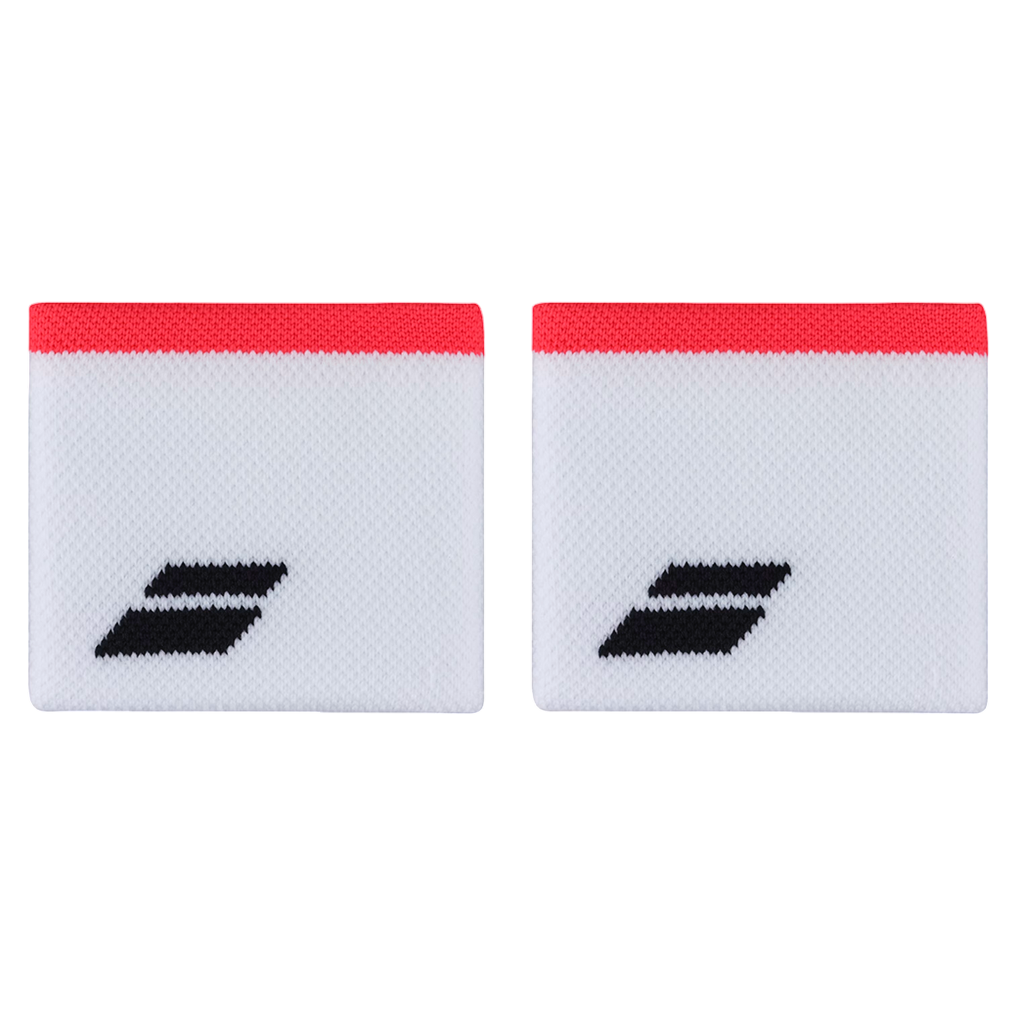 BABOLAT MUÑEQUERA LOGO WRISTBAND WHITE/ STRIKE RED
