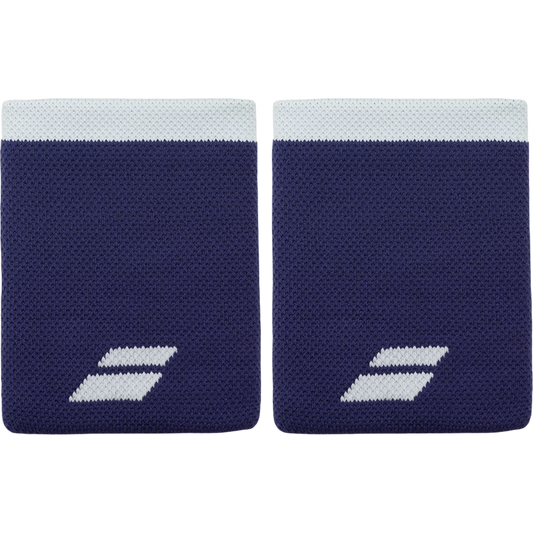 BABOLAT MUÑEQUERA LOGO JUMBO WRISTBAND ILUSSION BLUE