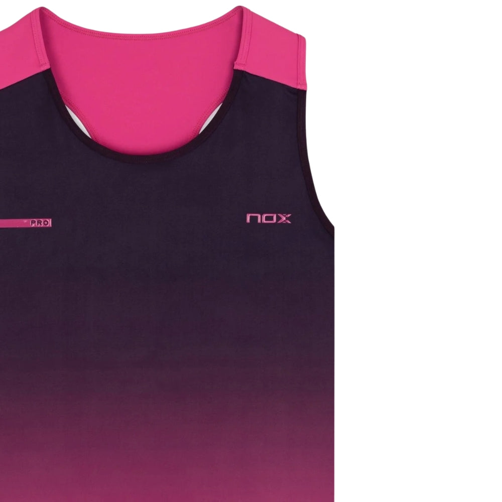 NOX CAMISETA TIRANTES WOMEN PRO BLACKBERRY ROSE DEGRADED