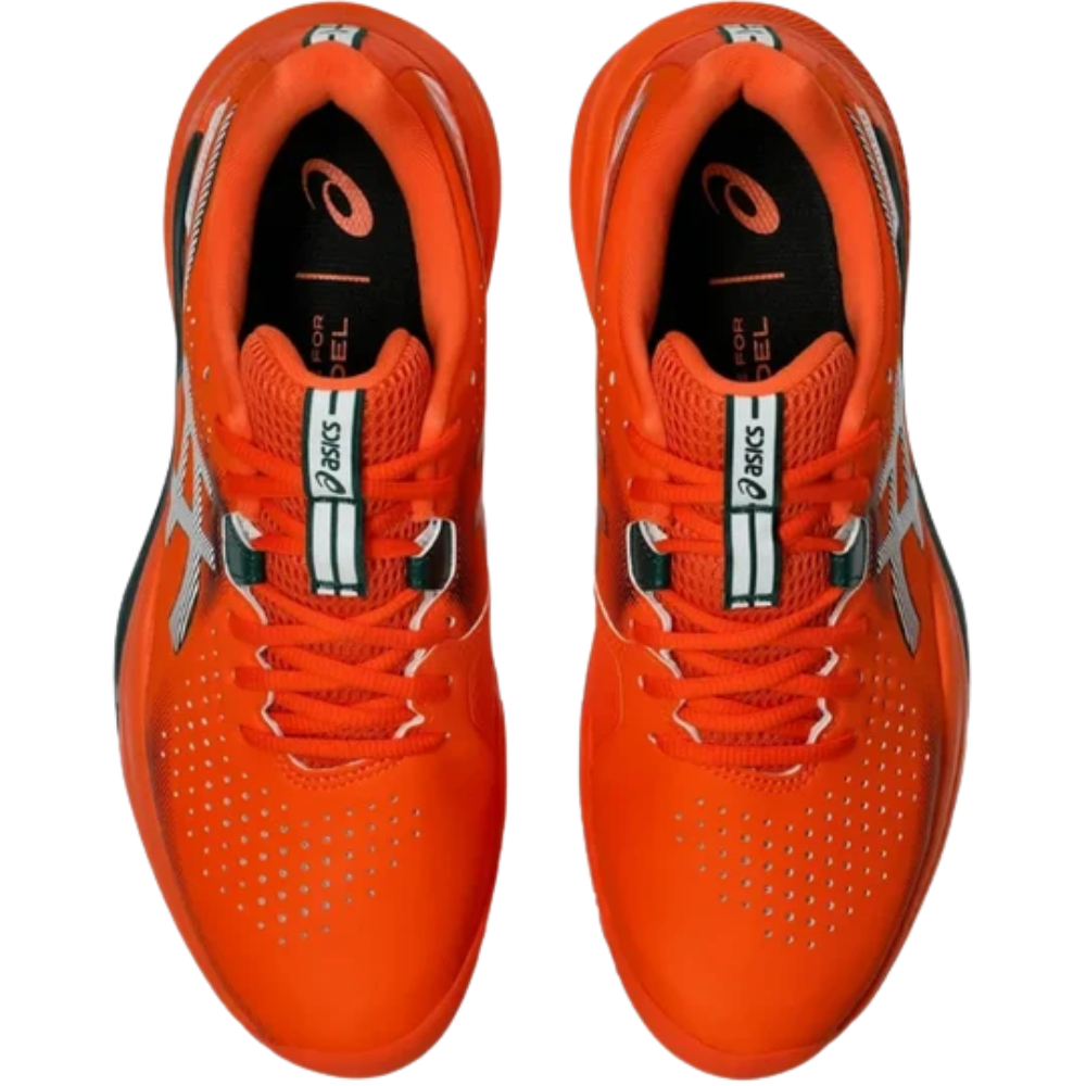 ASICS TENIS HOMBRE GEL CHALLENGER 15 ENERGY ORANGE JEWEL GREEN