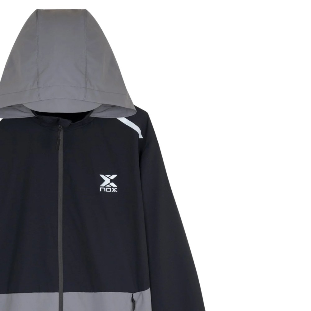 NOX CORTAVIENTOS HOMBRE BLACK/DARK GREY