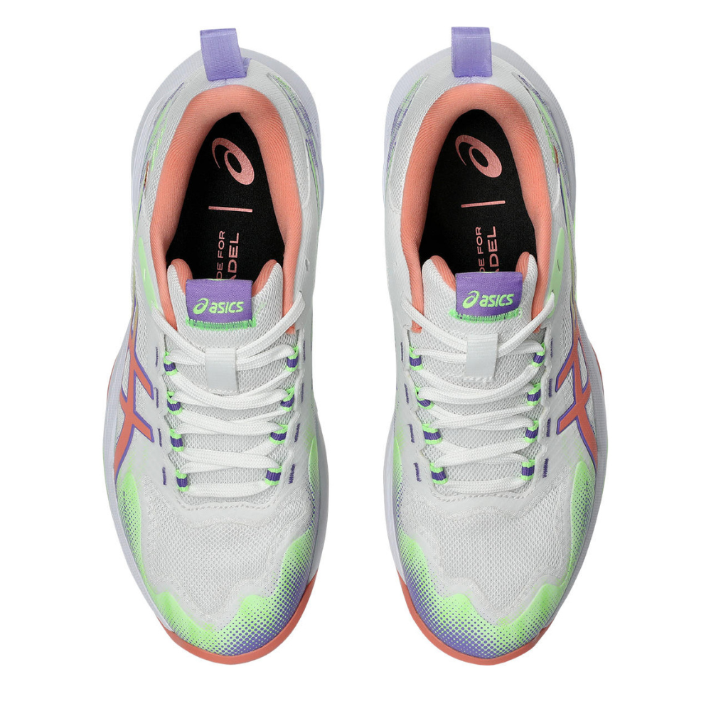 ASICS WOMEN SHOES SONICSMASH FF WHITE/GUAVA