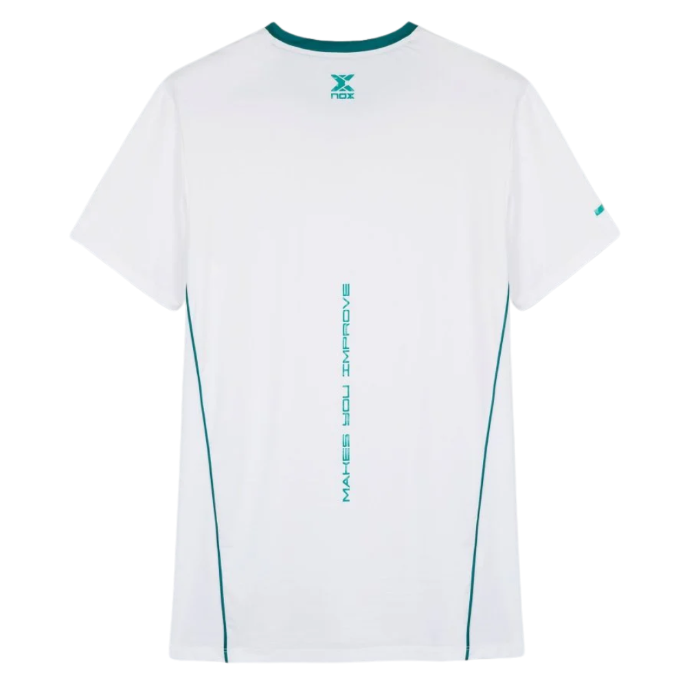 CAMISETA HOMBRE PRO WHITE / IVY GREEN