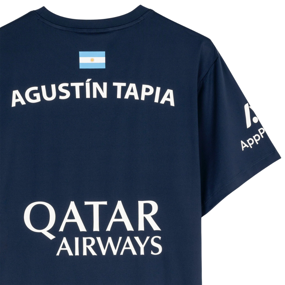 Nox Camiseta Sponsors AT10 Azul Marino de Agustín Tapia