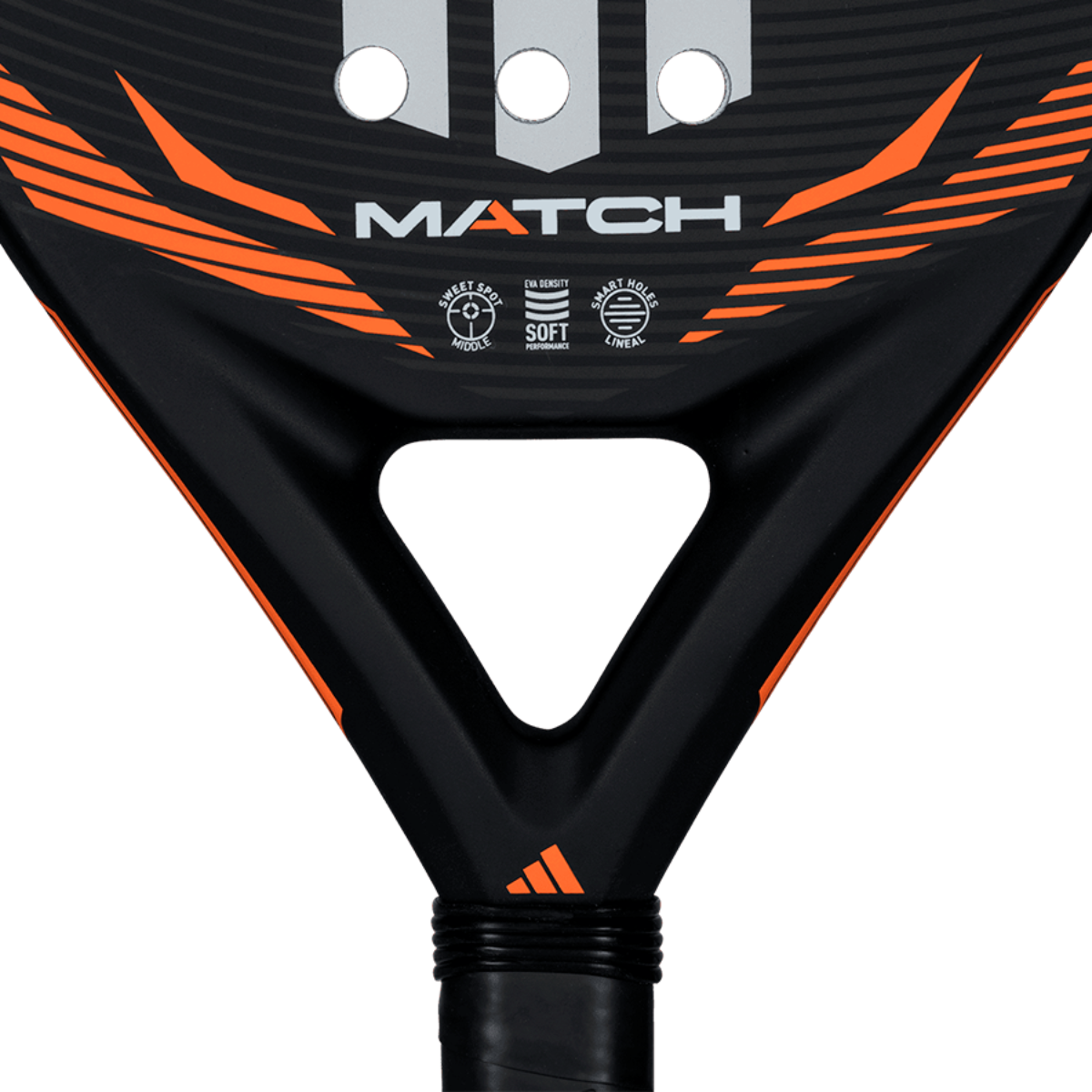 ADIDAS PALA PADEL MATCH BLACK 2026
