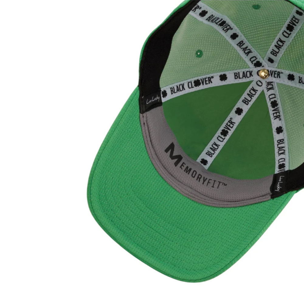 BLACK CLOVER GORRA IRON X ELECTRIC VERDE