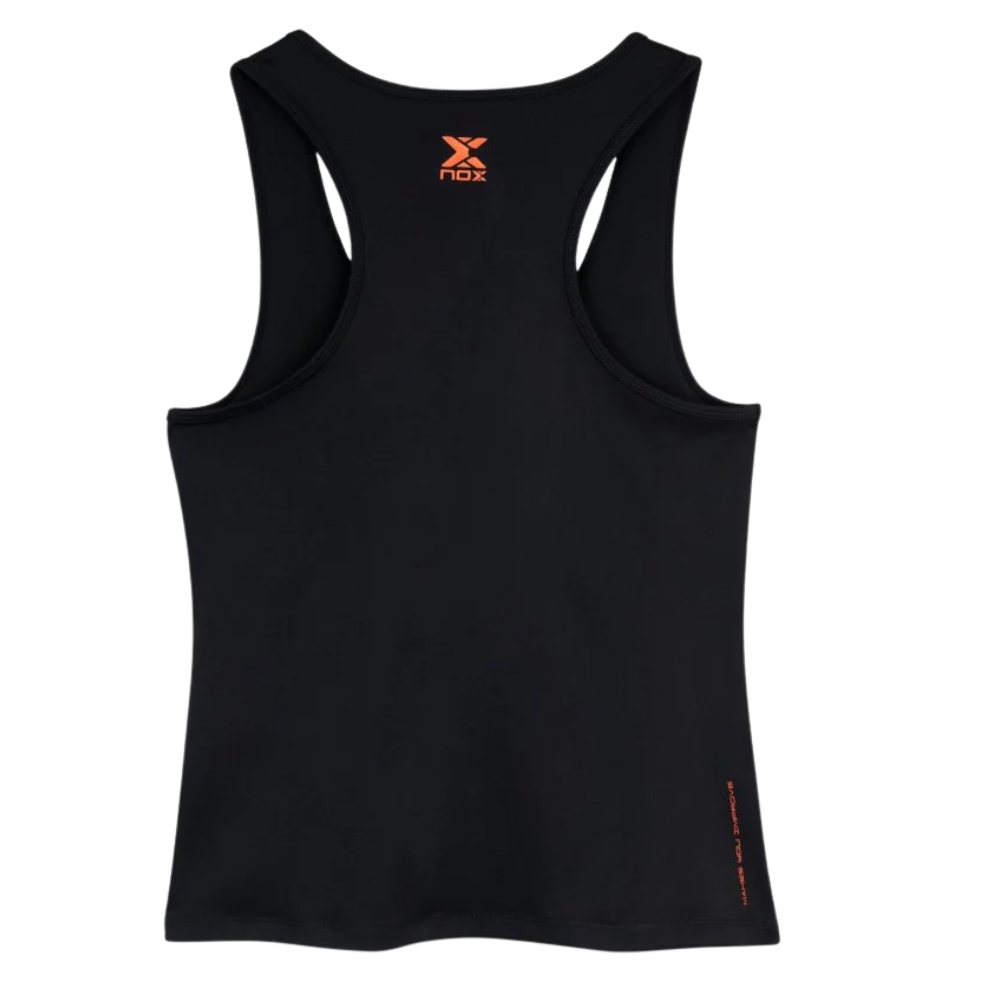 CAMISETA TIRANTES MUJER TEAM NEGRO