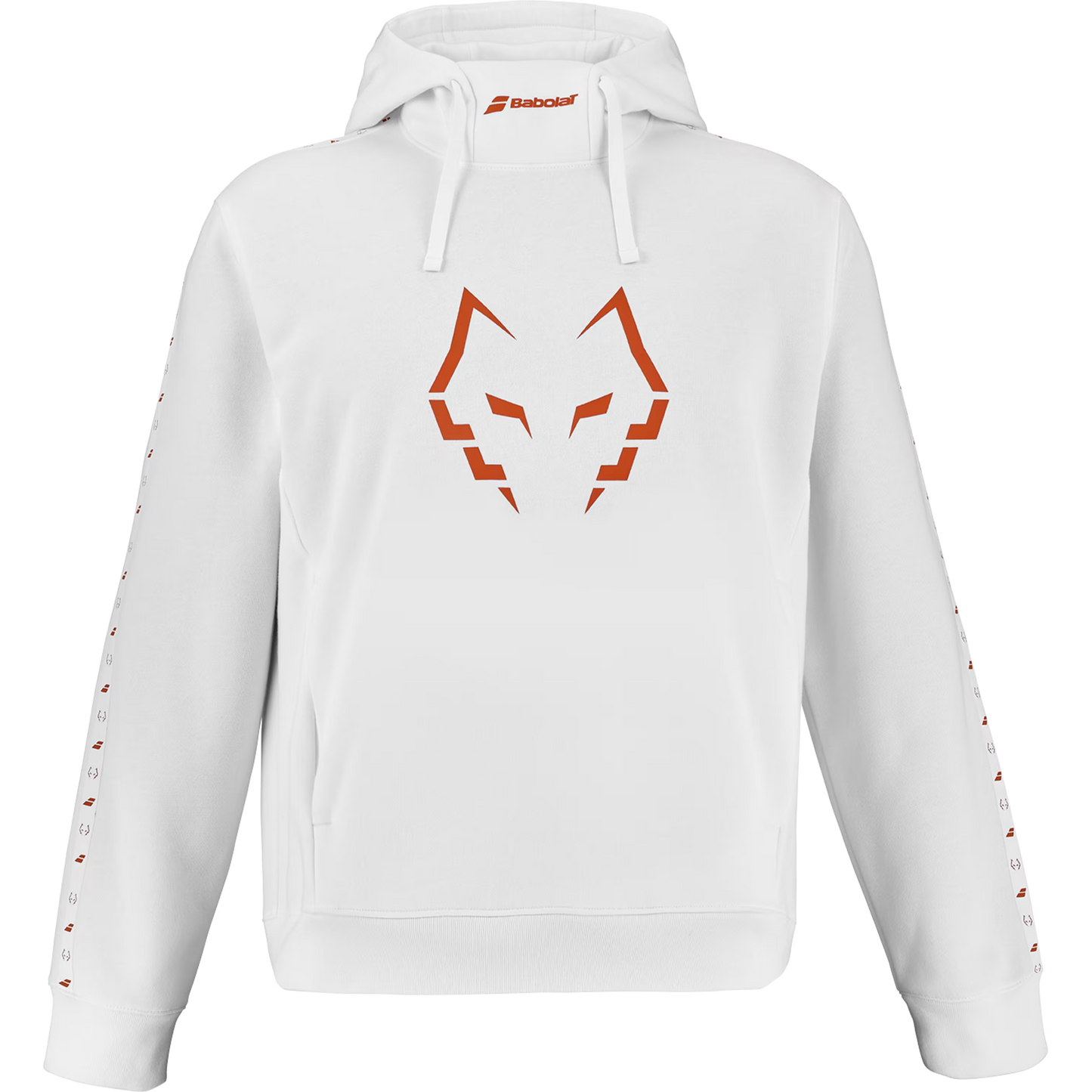 BABOLAT SUDADERA HOOD SWEAT LEBRON MEN WHITE/ WHITE