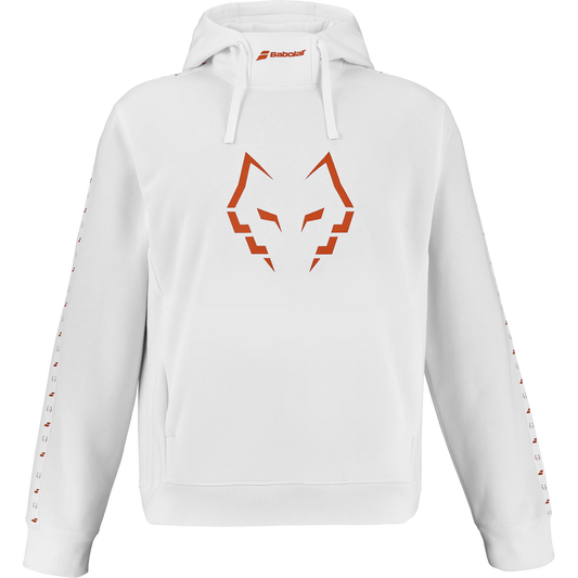BABOLAT SUDADERA HOOD SWEAT LEBRON MEN WHITE/ WHITE