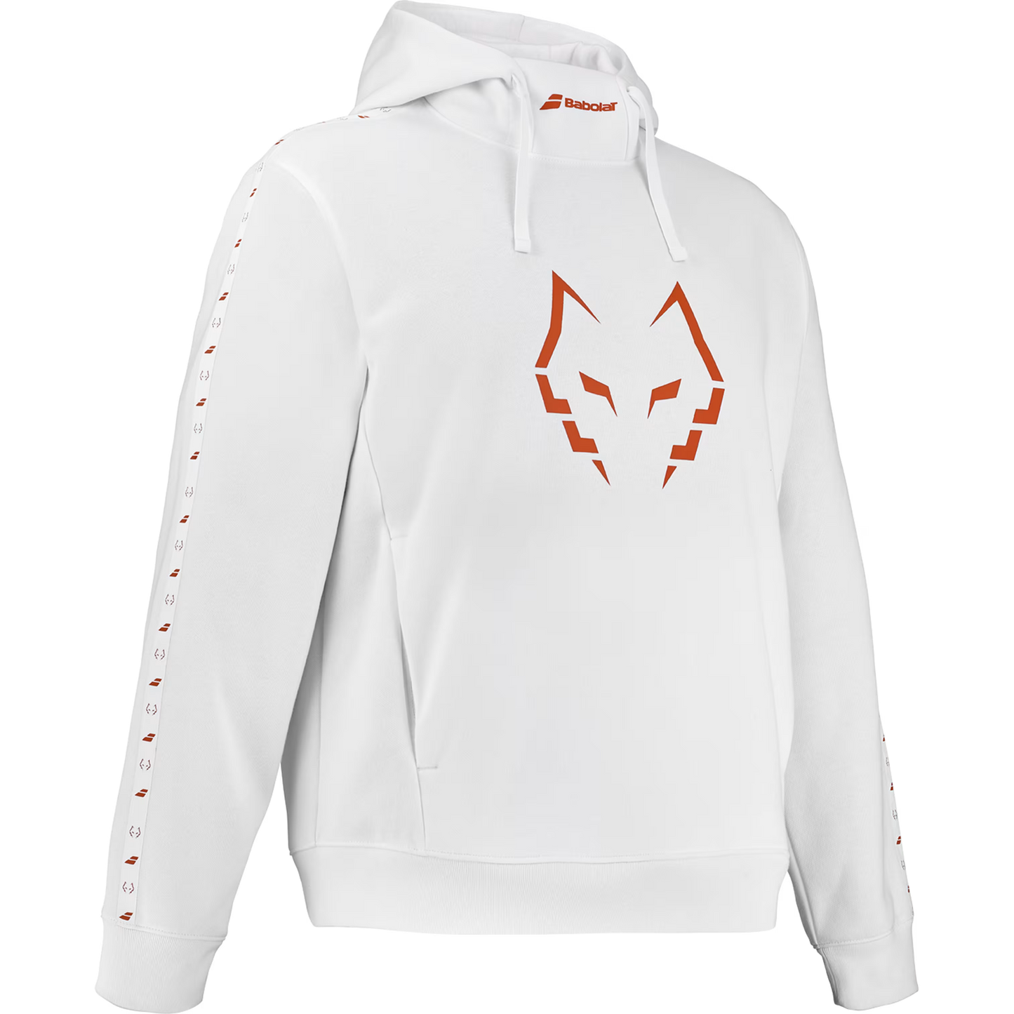 BABOLAT SUDADERA HOOD SWEAT LEBRON MEN WHITE/ WHITE