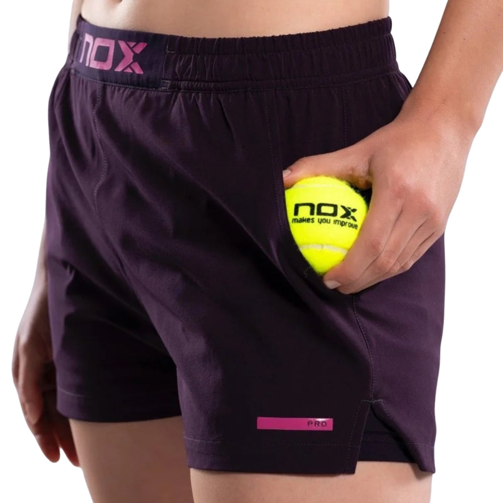 NOX SHORT DEPORTIVO WOMEN PRO DEEP PURPLE