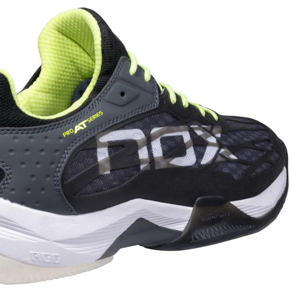 TENIS AT10 LUX 23  BLACK/SHARP GREEN