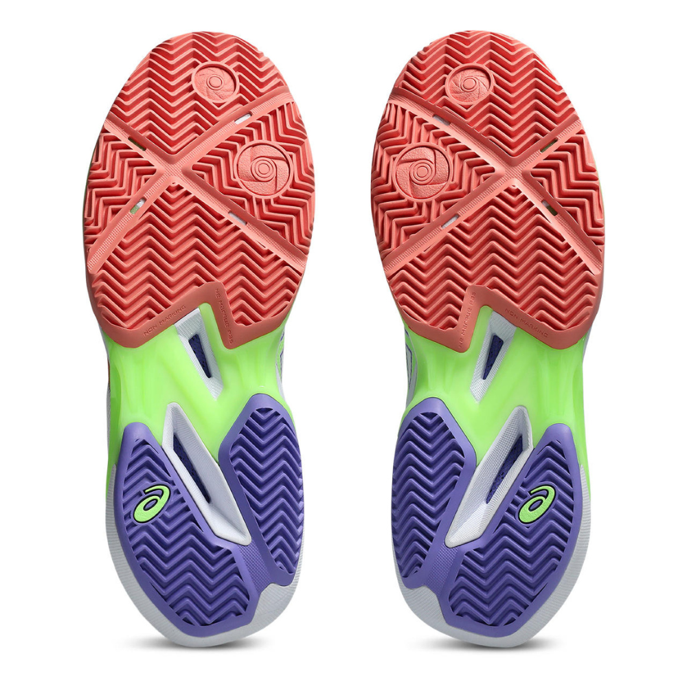 ASICS WOMEN SHOES SONICSMASH FF WHITE/GUAVA