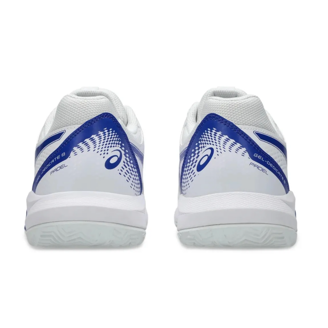 ASICS TENIS GEL DEDICATE 8 PADEL MEN WHITE/DARK COBALT