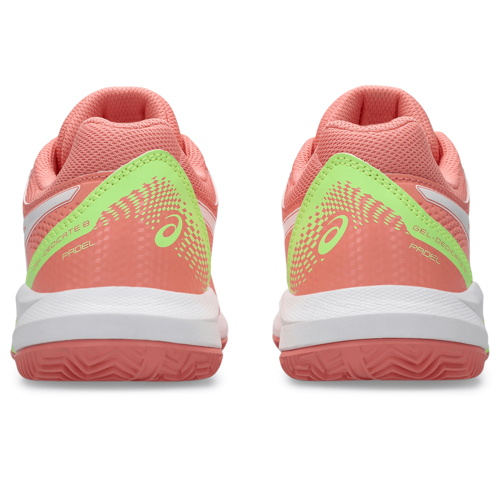 ASICS TENIS DE PADEL GEL DEDICATE 8 GUAVA /  WHITE