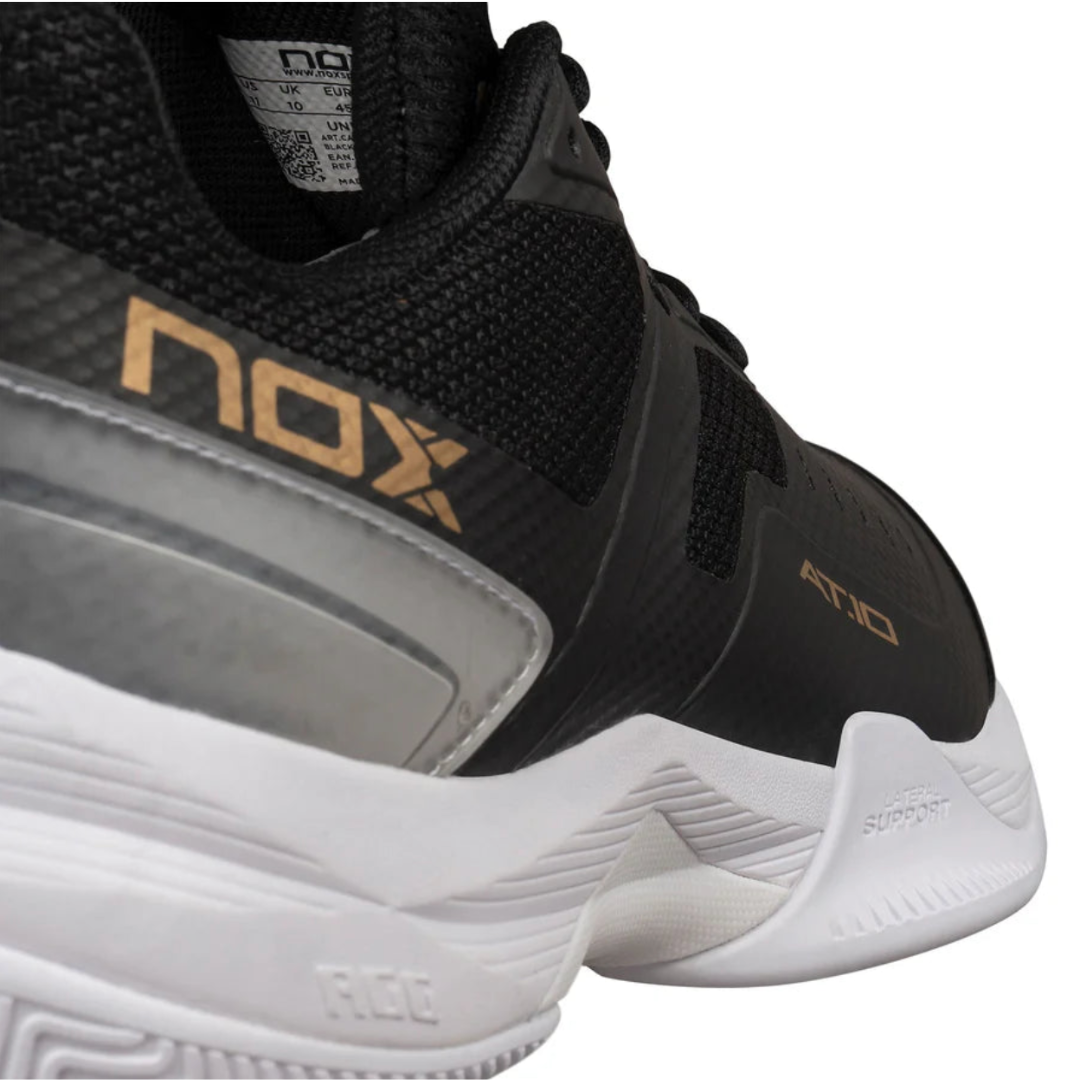 NOX TENIS DE PADEL NEGRO AT10 PRO NEGRO/ORO