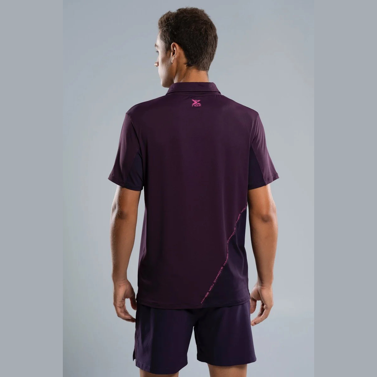 NOX POLO HOMBRE PRO DEEP PURPLE