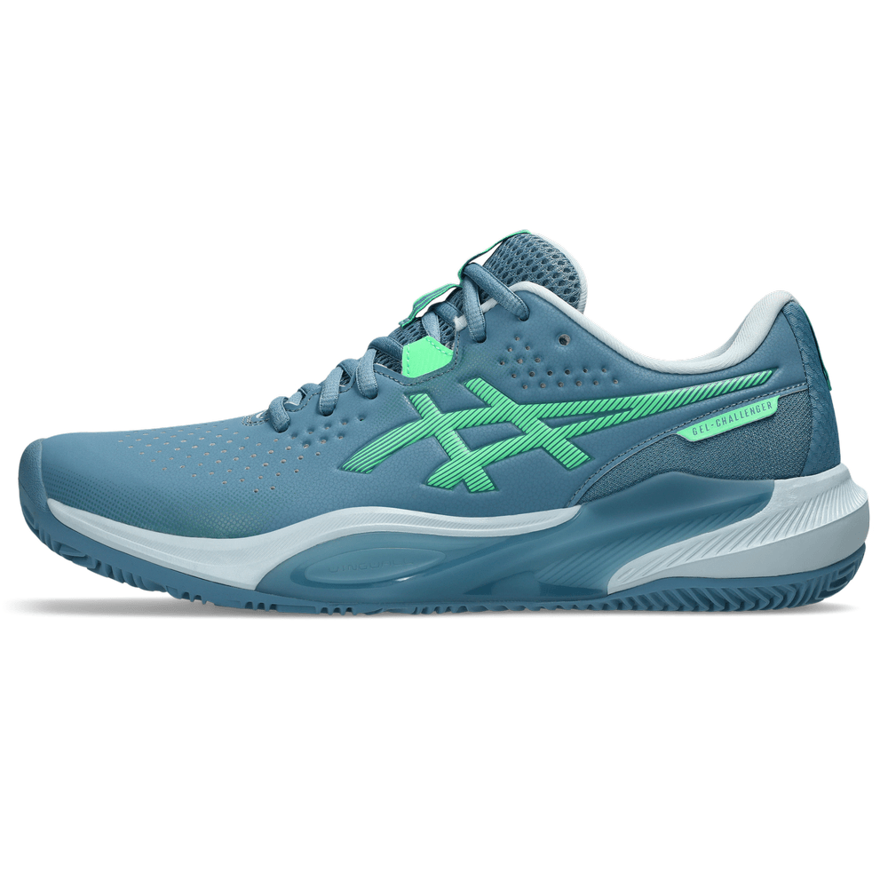 ASICS MEN SHOES GEL-CHALLENGER 15 PDL SABA BLUE / VITAL GREEN