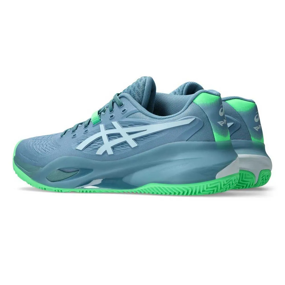 ASICS TENIS PADEL GEL RESOLUTION X SABA BLUE/ COOL GREY MEN