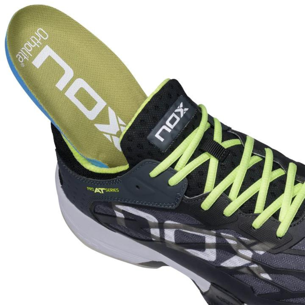 TENIS AT10 LUX 23  BLACK/SHARP GREEN