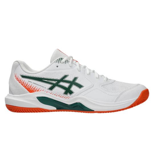 ASICS TENIS HOMBRE GEL-DEDICATE 9 PADEL WHITE/JEWEL GREEN