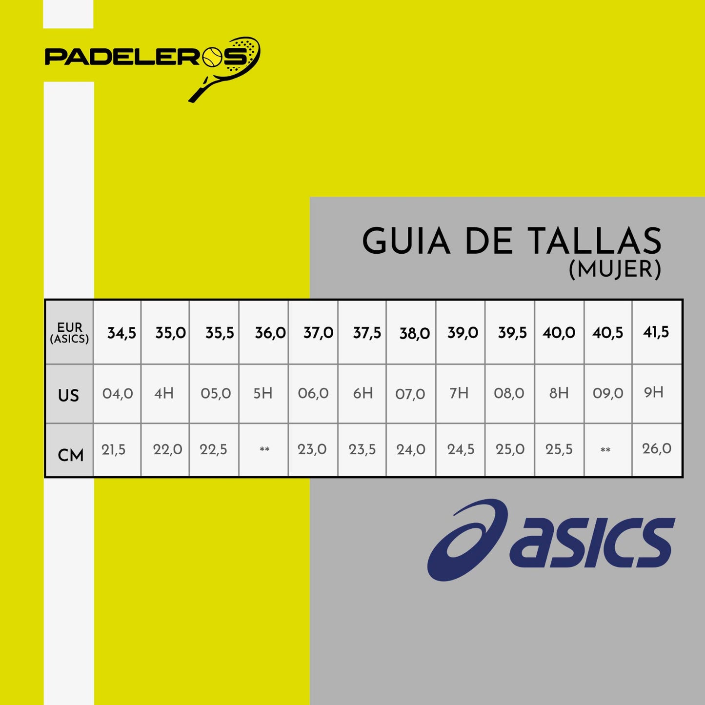 ASICS TENIS RESOLUTION WOMEN 9 PARIS CLAY SAFETY YELLOW/BLACK