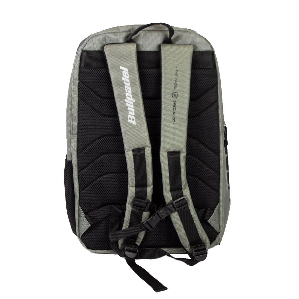 BULLPADEL MOCHILA VERTEX 03 GRIS/MARRÓN