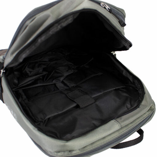 BULLPADEL MOCHILA VERTEX 03 GRIS/MARRÓN