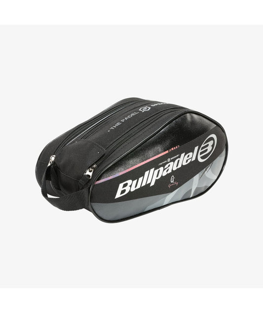 BULLPADEL NECESER CASE NEGRO Y ROSA