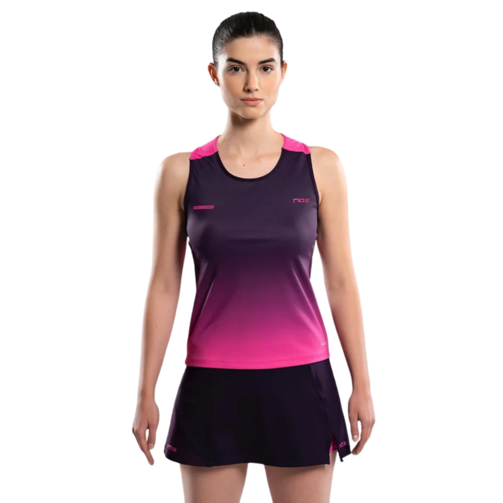 NOX CAMISETA TIRANTES WOMEN PRO BLACKBERRY ROSE DEGRADED