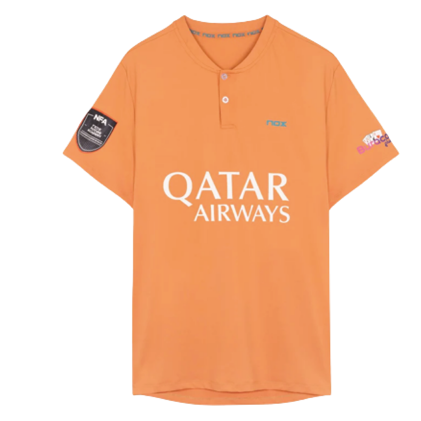 Camiseta de Pádel Oficial de Agustín Tapia 2023 Naranja