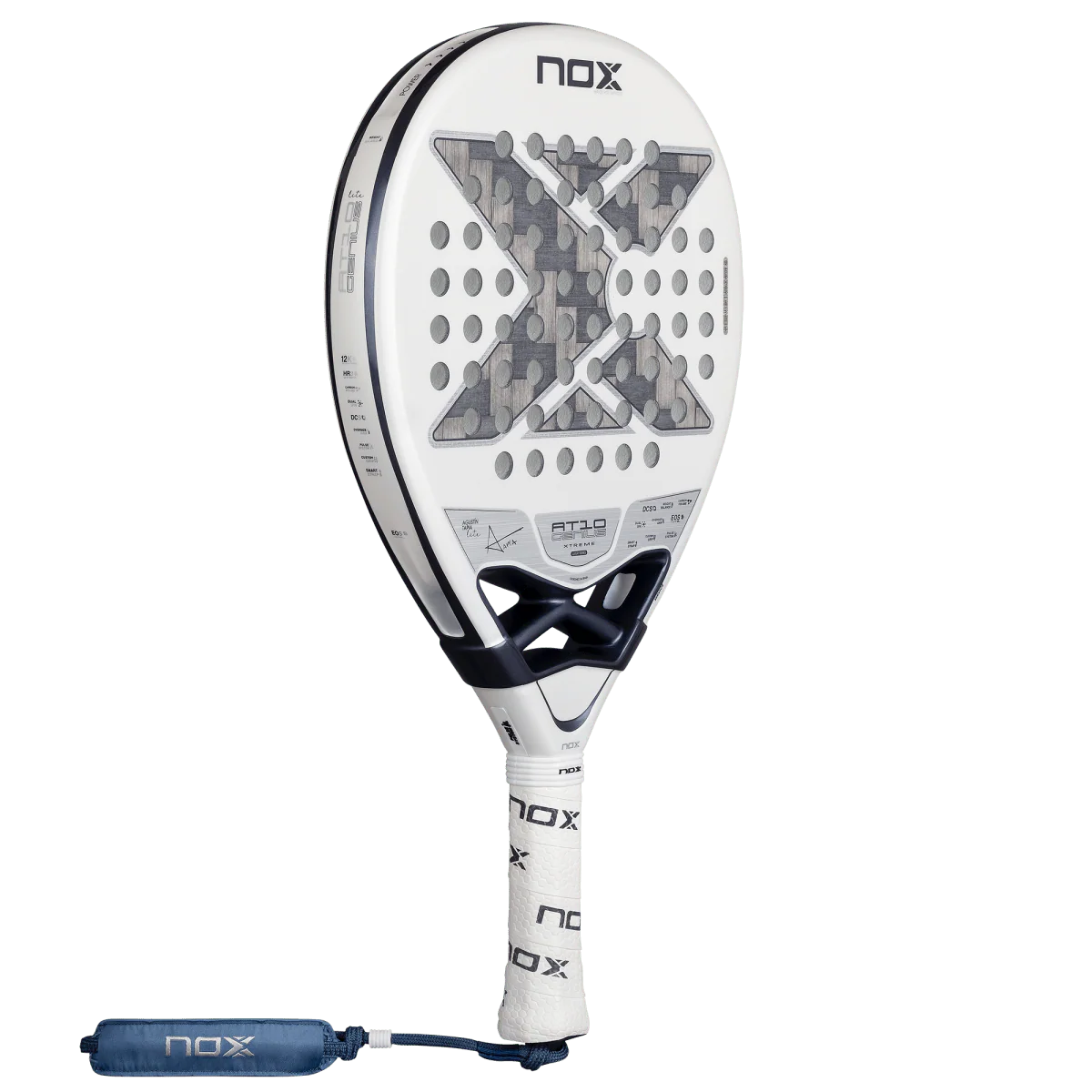 NOX PALA PADEL AT10 LUXURY GENIUS 12K ALUM XTREM LITE 2026 BY AGUSTÍN TAPIA