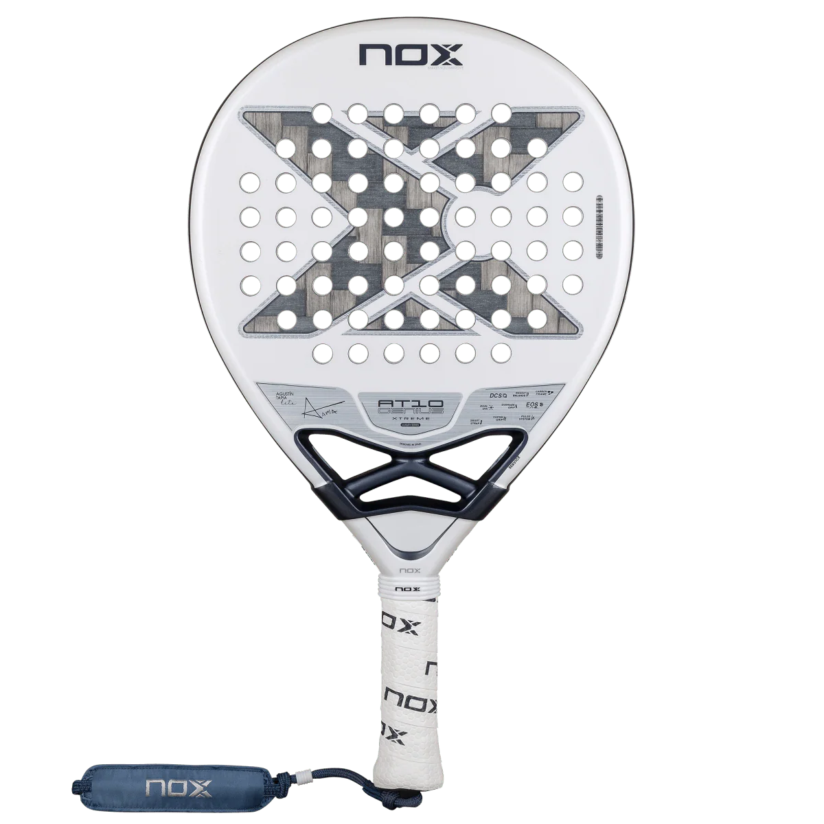 NOX PALA PADEL AT10 LUXURY GENIUS 12K ALUM XTREM LITE 2026 BY AGUSTÍN TAPIA