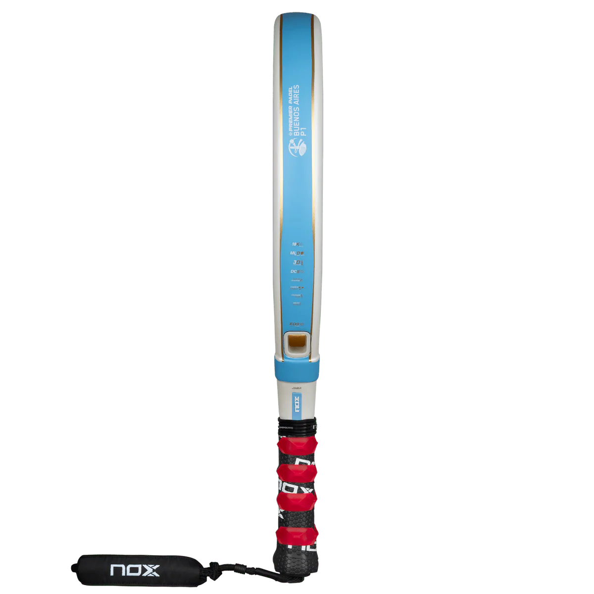 NOX PALA PADEL AT10 LUXURY GENIUS 18K ALUM BUENOS AIRES EXCLUSIVE EDITION