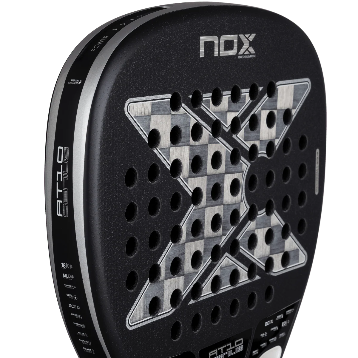 NOX PALA PADEL AT10 LUXURY GENIUS ATTACK 18K ALUM 2026 BY AGUSTÍN TAPIA