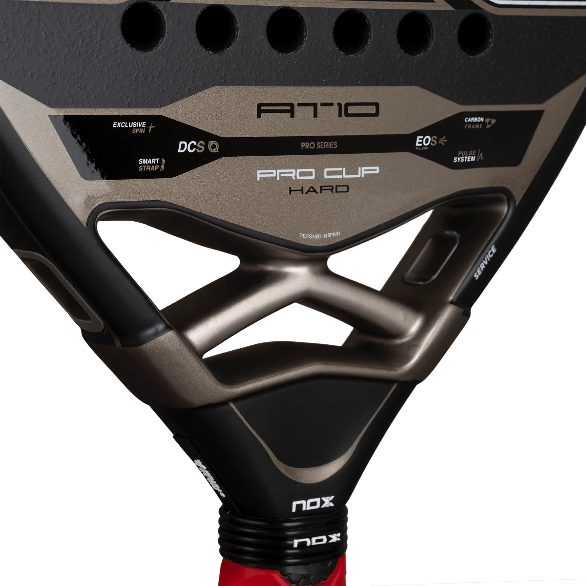 NOX PALA PADEL AT10 PRO CUP HARD 2026 BY AGUSTÍN TAPIA